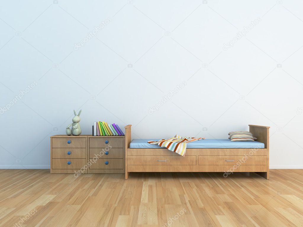 Ruhiges Schlafzimmer mit harmonischer Atmosphäre